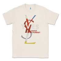 Natural yvessaintlaurent Classic Tee - ArtMosaic