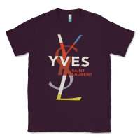 Plum yvessaintlaurent Classic Tee - ArtMosaic