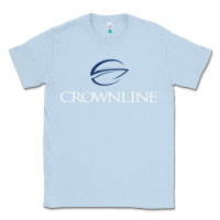 Dusty Blue Crownline Boats Classic Tee - ArtMosaic