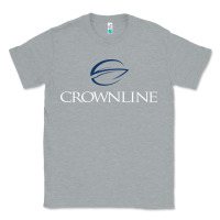 Heather Grey Crownline Boats Classic Tee - ArtMosaic