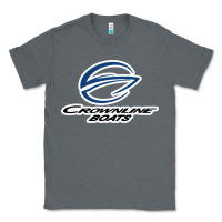 Charcoal Heather Crownline Boats Classic Tee - ArtMosaic