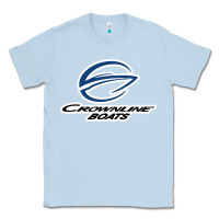 Dusty Blue Crownline Boats Classic Tee - ArtMosaic