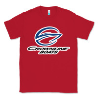 Red Crownline Boats Classic Tee - ArtMosaic