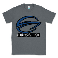 Charcoal Heather Crownline Boats Classic Tee - ArtMosaic