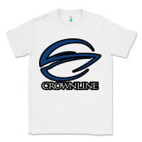 White Crownline Boats Classic Tee - ArtMosaic
