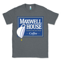 Charcoal Heather maxwell house Classic Tee - ArtMosaic