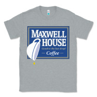Heather Grey maxwell house Classic Tee - ArtMosaic