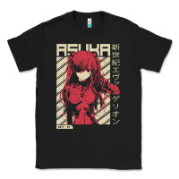 Black asuka evangelion Classic Tee - ArtMosaic