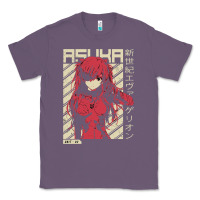 Lavender asuka evangelion Classic Tee - ArtMosaic