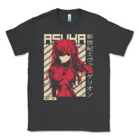 Smoke asuka evangelion Classic Tee - ArtMosaic