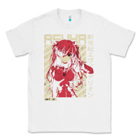 White asuka evangelion Classic Tee - ArtMosaic