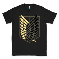 Black Shingekis no kyojinn Classic Tee - ArtMosaic