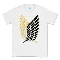White Shingekis no kyojinn Classic Tee - ArtMosaic
