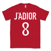 Red j’adior 8 Classic Tee - ArtMosaic