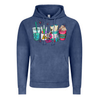 Vintage Denim science teacher coffee cups Vintage Hoodie - AdoDesignShop