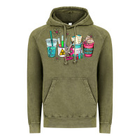 Vintage Olive science teacher coffee cups Vintage Hoodie - AdoDesignShop