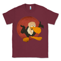 Burgundy beaky buzzard 1 Classic Tee - ArtMosaic