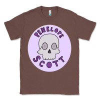 Chestnut Penelope Scott Skeleton Classic Tee - ArtMosaic