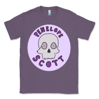 Lavender Penelope Scott Skeleton Classic Tee - ArtMosaic