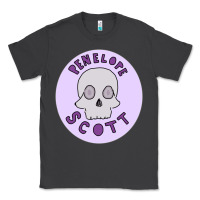 Smoke Penelope Scott Skeleton Classic Tee - ArtMosaic
