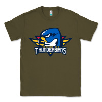 Army Green springfield thunderbirds Classic Tee - ArtMosaic