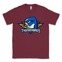 Burgundy springfield thunderbirds Classic Tee - ArtMosaic
