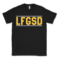 Black Exclusive Brown LFGSD Official Fun Design T Shirt Classic Tee - ArtMosaic