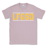 Lilac Exclusive Brown LFGSD Official Fun Design T Shirt Classic Tee - ArtMosaic