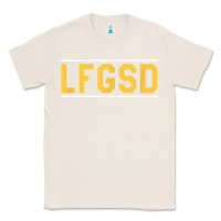Natural Exclusive Brown LFGSD Official Fun Design T Shirt Classic Tee - ArtMosaic