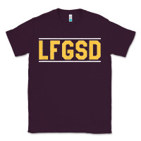 Plum Exclusive Brown LFGSD Official Fun Design T Shirt Classic Tee - ArtMosaic