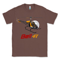 Chestnut bell 47 helicopter Classic Tee - ArtMosaic