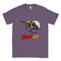Lavender bell 47 helicopter Classic Tee - ArtMosaic