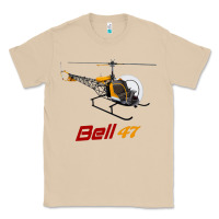 Mushroom bell 47 helicopter Classic Tee - ArtMosaic