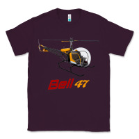 Plum bell 47 helicopter Classic Tee - ArtMosaic