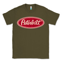 Army Green peterbilt truck racing vintage Classic Tee - ArtMosaic