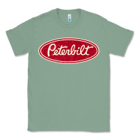 Sage peterbilt truck racing vintage Classic Tee - ArtMosaic
