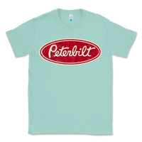 Seafoam peterbilt truck racing vintage Classic Tee - ArtMosaic