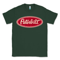 Sports Green peterbilt truck racing vintage Classic Tee - ArtMosaic