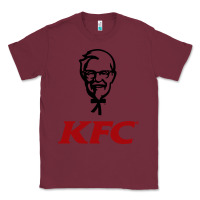 Burgundy k.f.c-restaurant Classic Tee - ArtMosaic