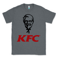Charcoal Heather k.f.c-restaurant Classic Tee - ArtMosaic
