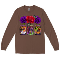 Chestnut halloween jars rose Long Sleeve Tee - BarkalooDesign