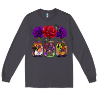 Smoke halloween jars rose Long Sleeve Tee - BarkalooDesign