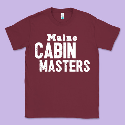 Maine Cabin Masters Classic Tee Designed By Artmosaic