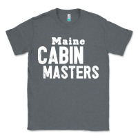 Charcoal Heather maine cabin masters Classic Tee - ArtMosaic