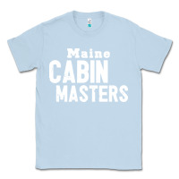 Dusty Blue maine cabin masters Classic Tee - ArtMosaic