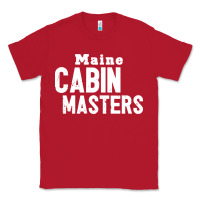 Red maine cabin masters Classic Tee - ArtMosaic