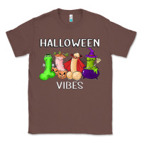 Chestnut halloween vibes dick tie dye hippie retro lazy costume Classic Tee - ArtMosaic