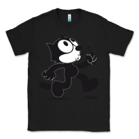 Black felix the cat whistling Classic Tee - ArtMosaic