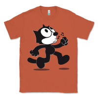 Copper felix the cat whistling Classic Tee - ArtMosaic