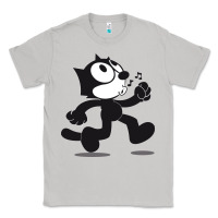 Moon Dust felix the cat whistling Classic Tee - ArtMosaic